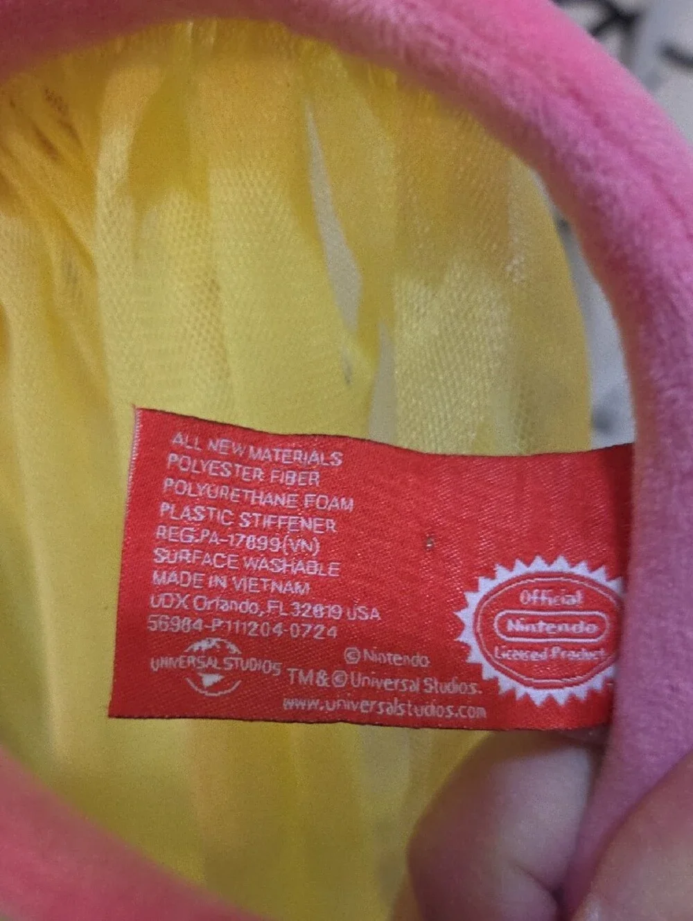 Super Nintendo World Peach Princess Crown Headband